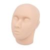 Mannequin for Head Model Silicone Model Soft Reusable for Esthetician Acupuncture Micro-cosmetic Surgery Injection Train