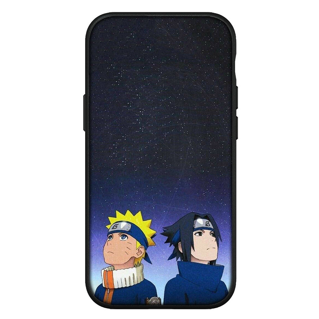 Чехол для iPhone 16 15 Xiaomi Redmi Note 14 13 12 11 Pro Max X 16e Samsung Galaxy S25 S24 S23 Moto OPPO Huawei Cartoon Uchiha Sasuke Naruto Phone Case