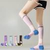 Women Spring and Autumn Yoga Jump Rope Sports Outdoor Cycling Pressure Long Leg Socks