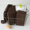 GamachaTowel Набор тонких полотенец для лица для использования в качестве кухонных полотенец для рук или нежных для лица. Regular size (22 цвета) [Какао, 20]