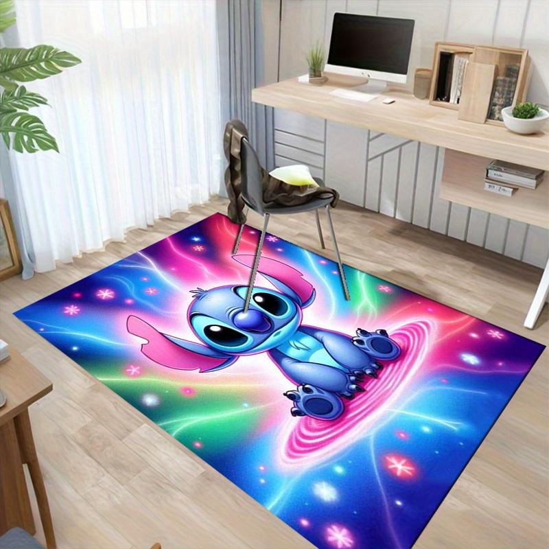 1pc. Cute Stitch Design Home Decor Rug Office Carpet Floor Mat Outdoor Blanket Gift for Room Decorationz0410138