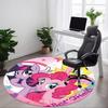 1 шт. Круглый ковер My Little Pony Friendship Office, Под офисные стулья, Спальня, Гостиная, Домашний декор a1022126