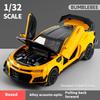 1/32 Scale Camaro Hornet Sports Car Alloy Diecast Model Sound & Light Children Toy Collect Display Ornament Birthday Present for Boys
