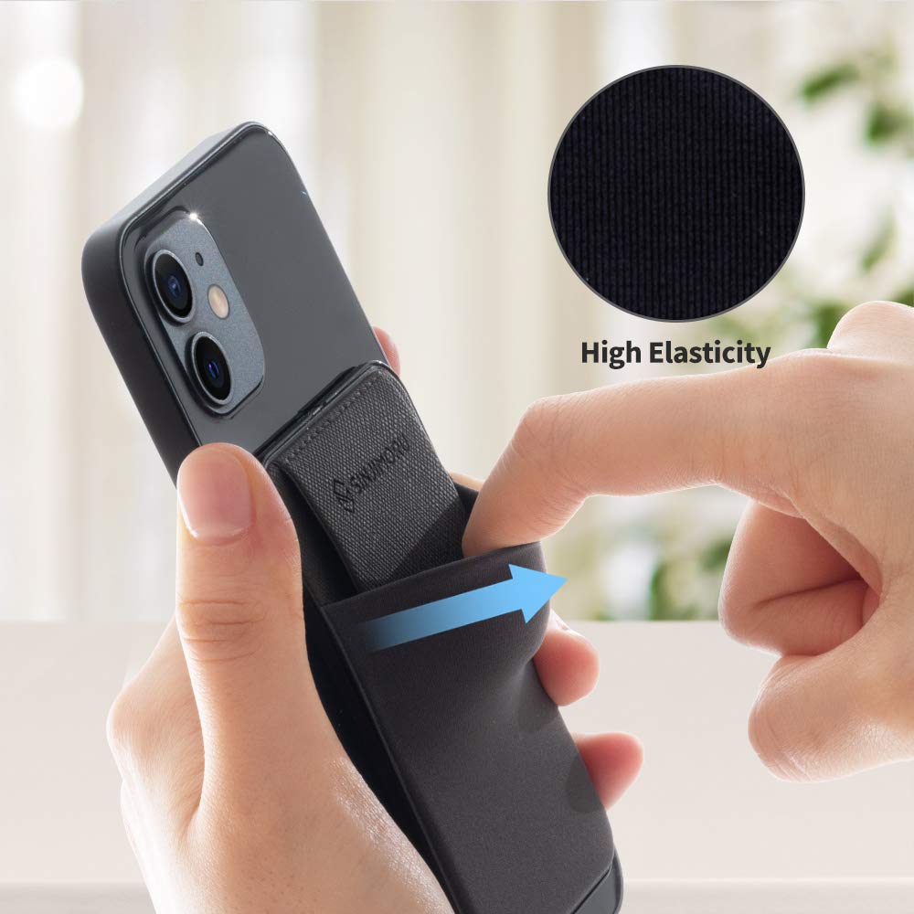 Чехол-картхолдер для iPhone, совместимый с MagSafe, с магнитным держателем для карт телефона, с карманом для проездного SUICA и задним карманом для кредитных карт для iPhone 16 Pro и iPhone