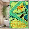 RORONOA ZORO ONE PIECE Аниме Современная Простая Занавеска для Душа Декоративная для Ванной Комнаты Полиэстеровая Занавеска для Душа С Крючками