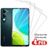 Полное прозрачное стекло для Vivo Y29s Закаленное стекло Vivo Y29s Y04 Защитная пленка для экрана HD Защитная пленка для телефона Vivo Y04 Y29s