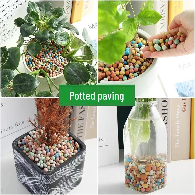 Цветные керамические заполнители: Дышащая основа для цветов, гидропоники и почвы для суккулентов