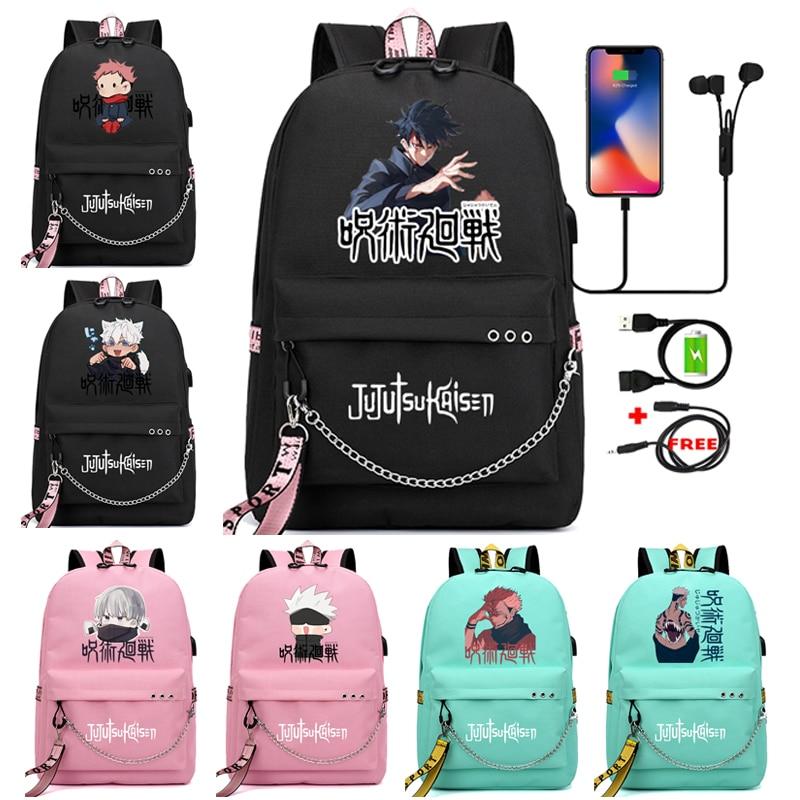Anime Backpack Children Teenager Cartoon Bagpack Waterproof Students Boys Girls Schoolbag School Bag Mochilas