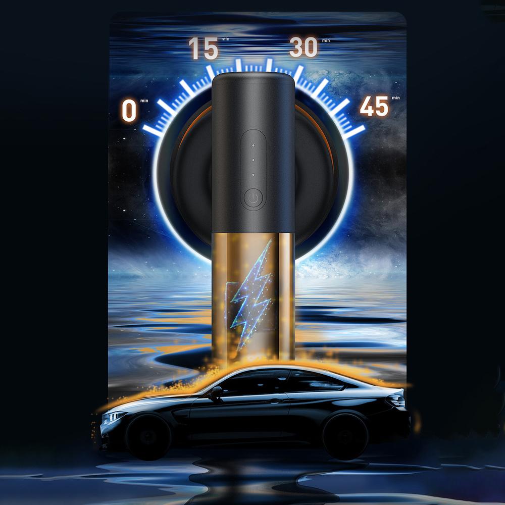 Беспроводная электрическая полировальная машина Baseus 30 Вт, 4000 мАч, черный (CRDLQ-B01)