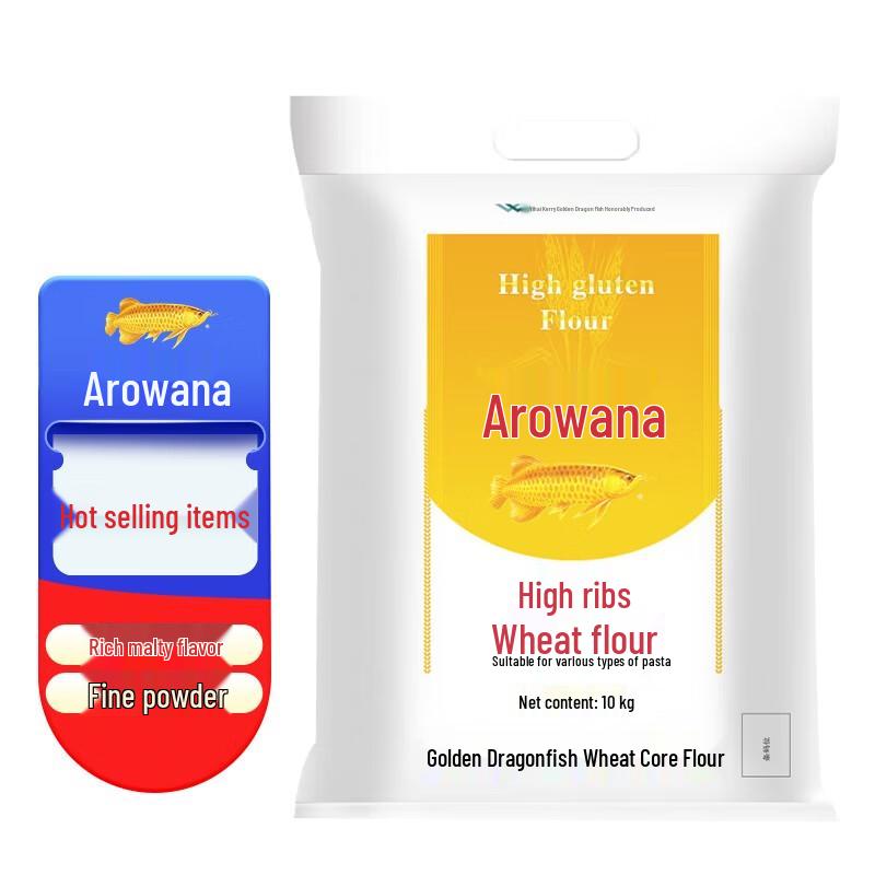 Высокоглютеновая пшеничная мука и набор салфеток Arowana