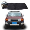 Для Toyota FJ Cruiser 2007- Алюминиевая фольга Автомобильный солнцезащитный козырек на лобовое стекло Полное стекло Защитная накидка Аксессуары для автомобиля