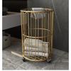 Large Capacity Storage Basket For Nordic Dirty Luxury Laundry Clothes Toys Organization With Wheels And Rack For Hotel