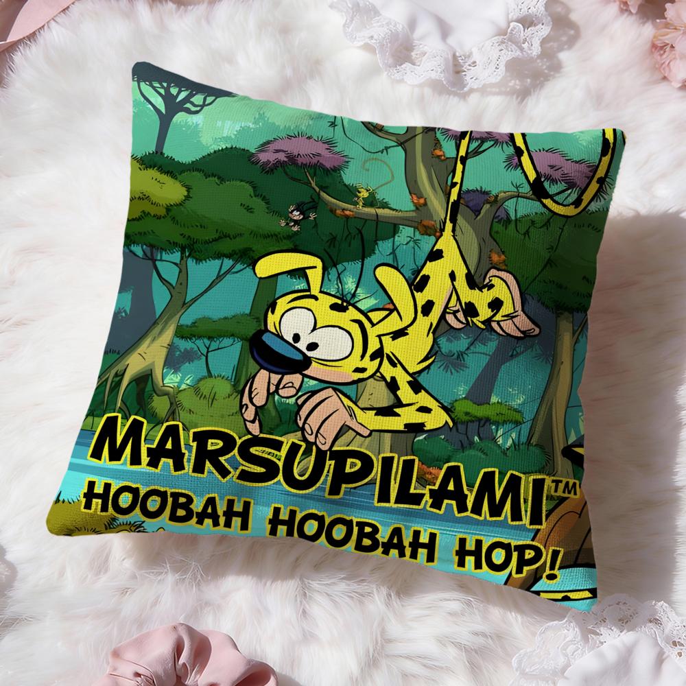 Чехол на подушку Аниме M-MarsupilamiS Премиум-комфорт Двусторонний чехол для подушки - Дизайн «Два в одном» для любой комнаты и салона автомобиля