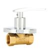 1/2 Angle Valve Copper Leakage Proof Concealed Installation Water Stop Valve for Kitchen Bathroom