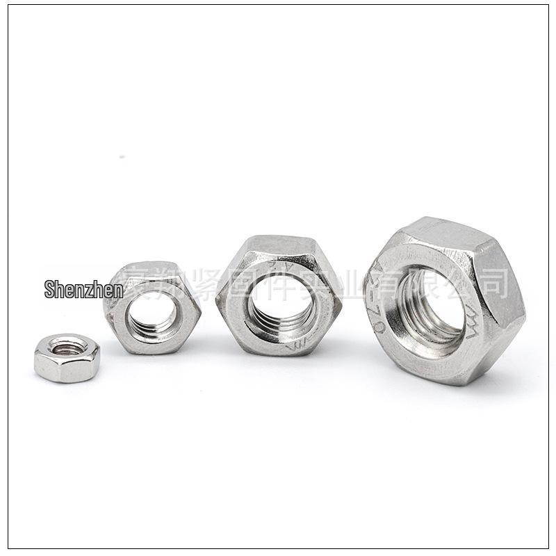 Galvanized 4.8 Grade Reverse Thread Hex Nut - External Hex M4/M5/M6/M8