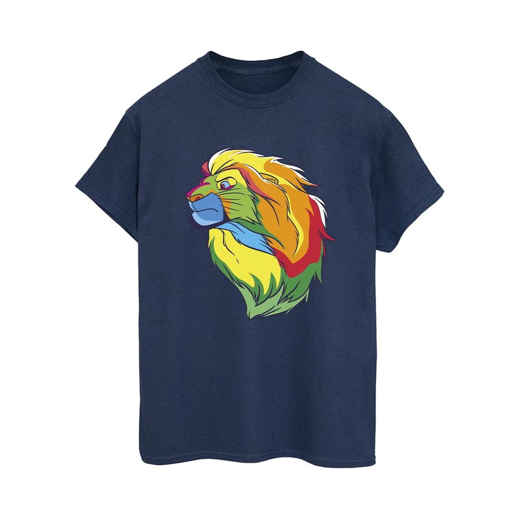 Disney Womens/Ladies The Lion King Colours Cotton Boyfriend T-Shirt