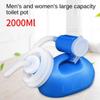 1 Set Spill Proof Spill Proof Men Urinal 2000ml 2000ml Portable Urinal  Home