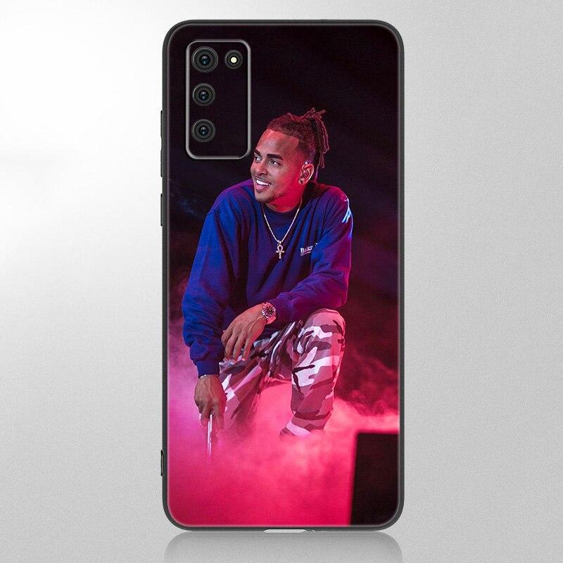 Чехол для рэпера Anuel aa Ozuna для Samsung Galaxy A12 A02S A22 A32 A52 A72 A71 A51 A41 A31 A21 A11 A50 A70 A10S A20S черный