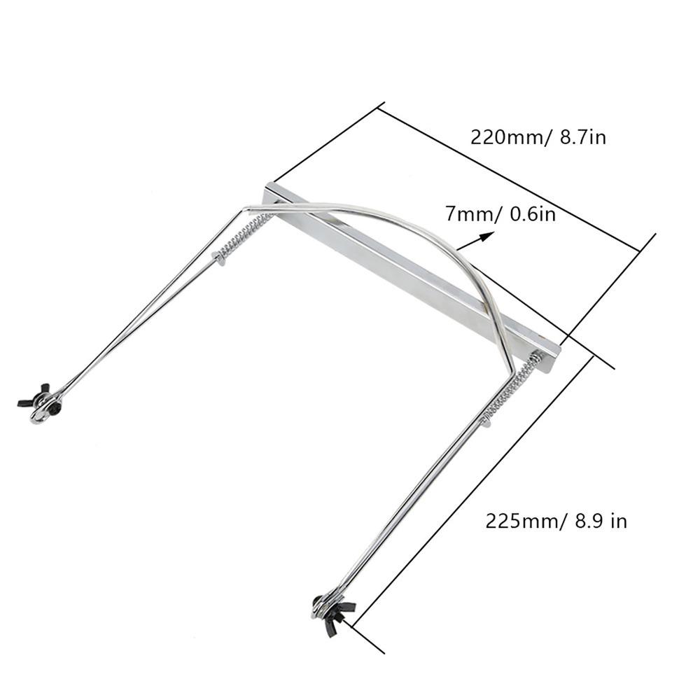 Adjustable Holder Harmonica Neck Stand Metal Wind Instrument Accessories Harmonica Playing