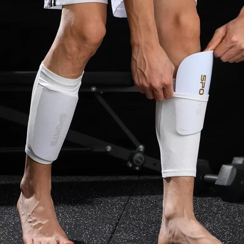 Soccer Football Shin Guard Adult Teenager Socks Pad Professional Shields Legging Shinguards Sleeves Protective Gear 1