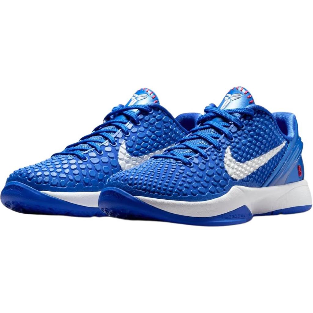 Nike Zoom Kobe 6 GS Dodgers Kids Sneakers Blue Game-Royal White FV9676-400