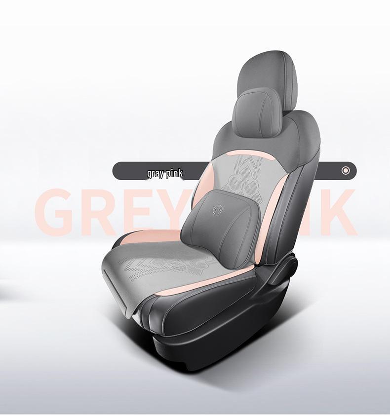 AION S580 Suede Car Seat Cover: Four Seasons, Semi-Enclosed Design