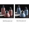 Speckled Matte Foaming Liquid Soap Dispenser Ceramic Foamer Sparkling Bottle  Hotel