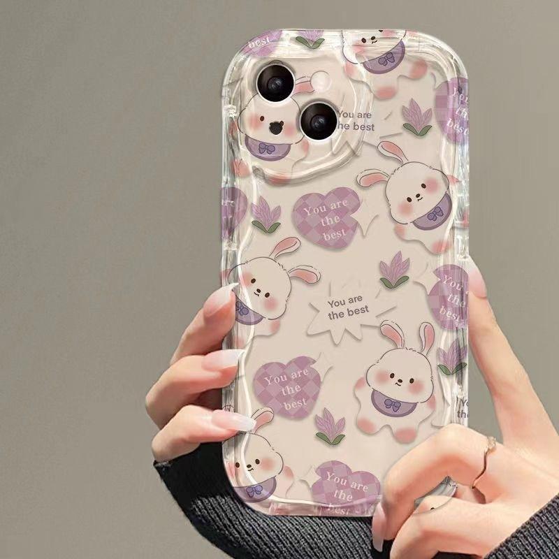 Фиолетовый цветочный Туту для чехла мобильного телефона iPhone15promax 13 мультяшный 14plus нишевый 12 мягкий XS новый