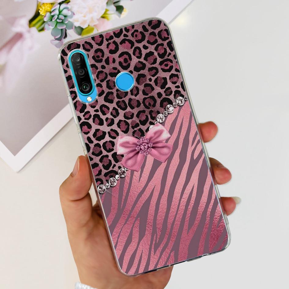 For Huawei P30 Lite Case MAR-LX1M MAR-L21A MAR-LX1A Cute Astronaut Cover Clear Silicone Bumper For Huawei P30 Pro Lite P 30 Capa