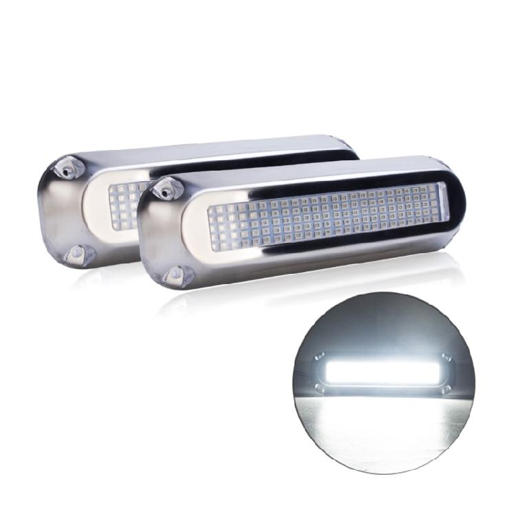 LED Marine Boat Courtesy Light 10-30V 120LED Waterproof Boat Transom Light Lamp