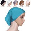 Женский платок на голову из хлопка, удобный, мягкий, под хиджабом