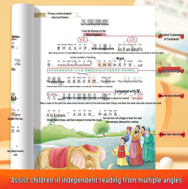 Renjiao Edition: Essential Ancient Poems & Classical Chinese Words Audio for Primary Schoolers