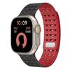 Силиконовый магнитный ремешок для Apple Watch 38 мм 40 41 42 44 45 49 46 мм спортивный дышащий браслет iWatch ultra3 s-11 10 9 8 7 6 5