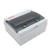 Circuit Breaker Box 12 Way IP66 Rain Proof DIN Rail Shell Circuit Breaker Electrical Box with Lock for Outdoor