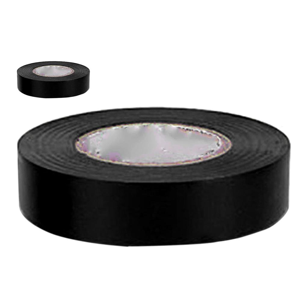 Изолента Универсальная ПВХ Электроизоляционная лента 600В Высоковольтная Устойчивая Промышленные принадлежностиЧерная