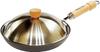 River Light Kiwami JAPAN Iron Frying Pan with Lid Set 24cm Iron Nitride Nitriding Compatible with IH Rust Resistant Made In Japan JS1224