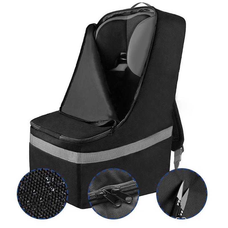 Extra Large Dustproof Car Seat & Stroller Storage Bag with Thick Polyester and Zipper
