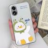 Case Cover For OPPO Reno10 Pro A38 A79 A98 Realme 11 Pro+ Cute Cat Owl Protective Phone Bags Transparent Matte Soft Silicone Shell For OPPO Bumper