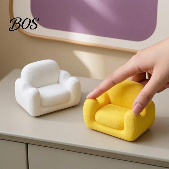 Compact Phone Accessory for Home Mini Sofa Stand, Cute Couch Shaped Holder, Portable Mobile Support Decorative Desktop Smartphone Stand Office