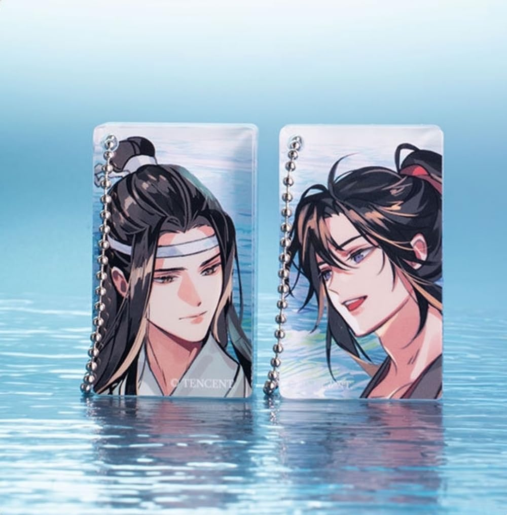 Фейерверки Tengai Series Wei WuXian Ai Boki ALL IN Set Акриловая подставка Can Badge Domino Подвеска Акриловый блок Цветная бумага Популярные аниме Связанные
