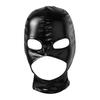 Латексная маска для лица, женская и мужская унисекс, с открытым ртом и глазами, маска для лица, маска с капюшоном, сексуальный костюм для косплея, ролевых игр