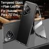 Magnetic Glass Case for Huawei Pura 70 Pro 360° Full Protection Protective Back Cover for Pura 70 Pro Plus Leather Cases
