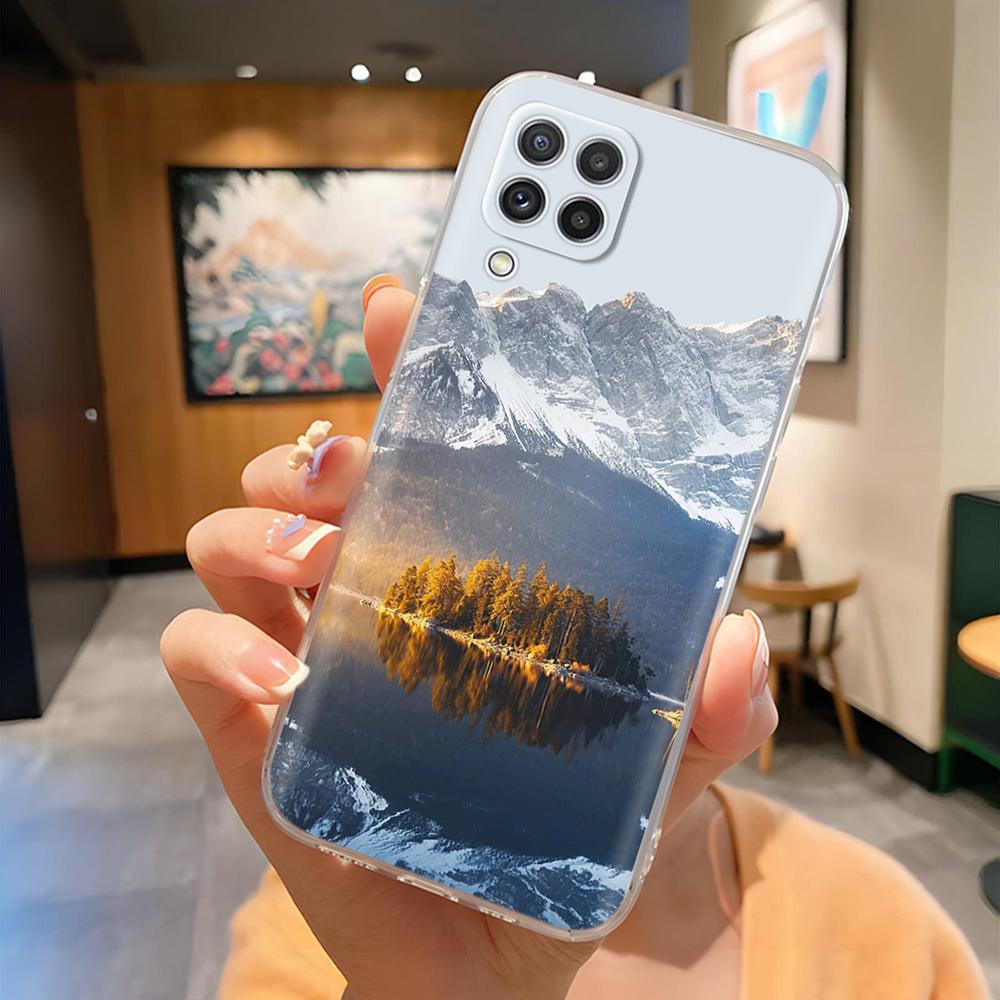 Чехол для телефона Samsung A12 Чехлы Модный Бабочка Мягкий Прозрачный Силиконовый Задний Чехол Для Galaxy A12 4G 5G Funda Защитный Бампер