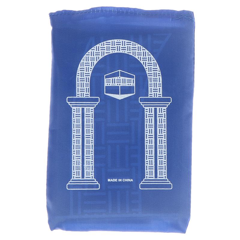 Портативный водонепроницаемый коврик для мусульманской молитвы, коврик для поклонения в путешествиях с карманом для паломничества, уличный ковер