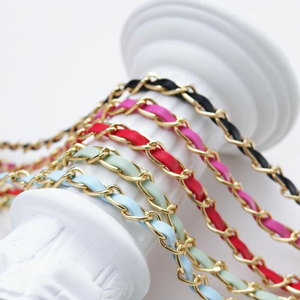 Сменный ремень для сумки на плечо из искусственной кожи, ремни для рюкзака, высококачественная металлическая цепочка для сумки