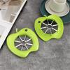 Y3NA Stainless Steel Grips Handle Apples Slicers Corer Handhelds Pear Fruit Slicers