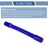 Single 20mm 0.79" ID 300mm 11.81" Length 0° Blue Red Car Silicone Hose Universal