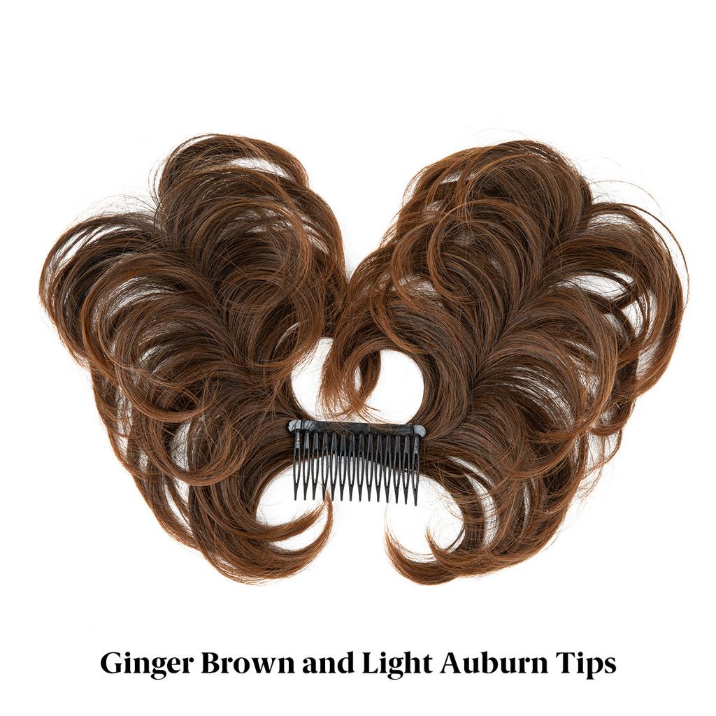 Wigs, Hair Rings, Women'S Balls, Adjustable Plug-In Comb, Fluffy Lazy Disc Hair Artifact, Wig Short Ponytail.