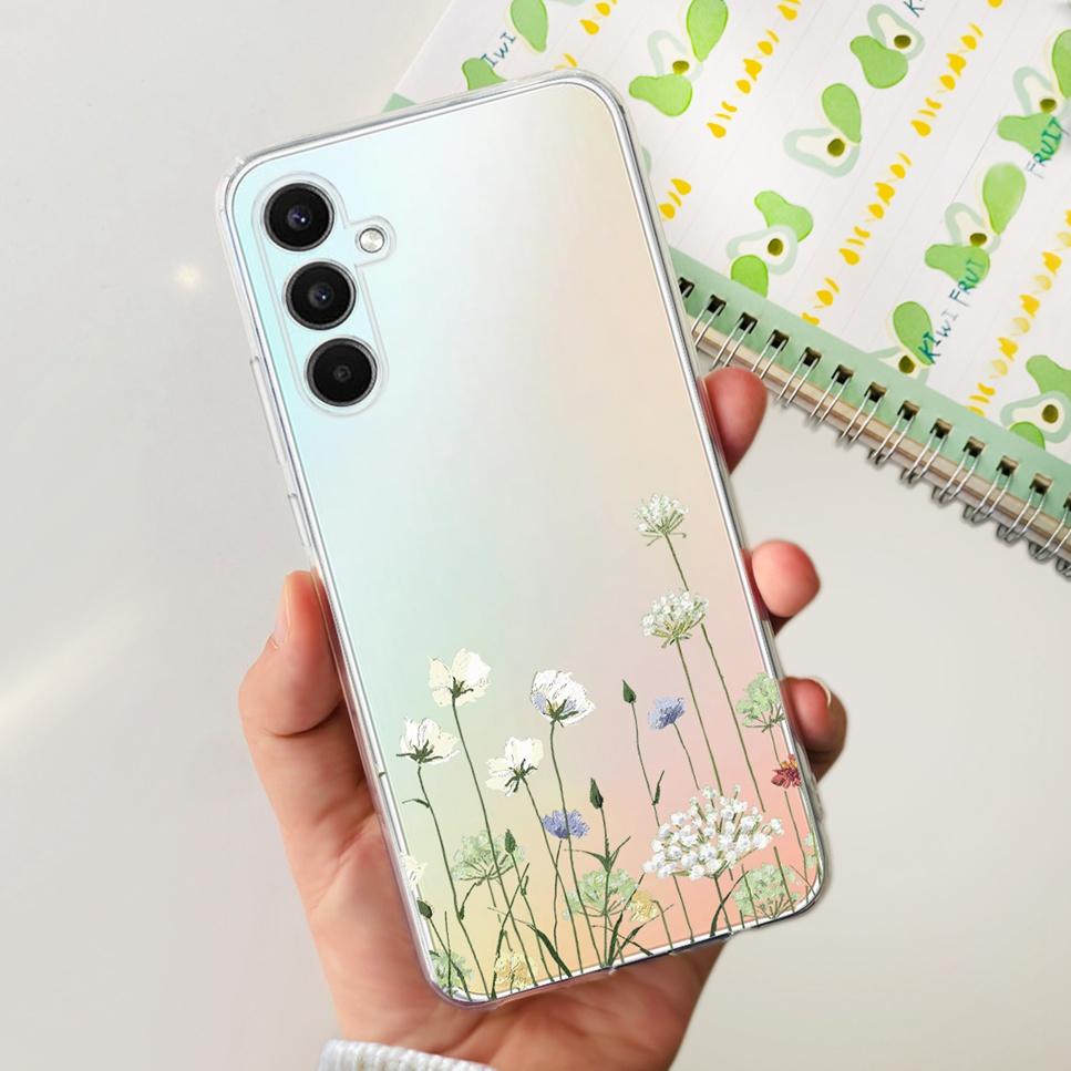 Чехол для Samsung Galaxy A34 5G 6.6" Милый Кот Астронавт Мягкий Силикон ТПУ Чехол для Samsung a34 A34 5G Ударопрочный Чехол для Телефона Funda