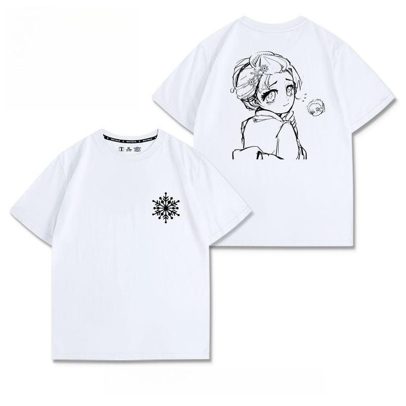 Demon Slayer Anime Iwakaza Renyuki Printed Tshirt Unisexs and Womens Tshirt Unisexs Top Sports Tshirt 2026 Summer New Tee